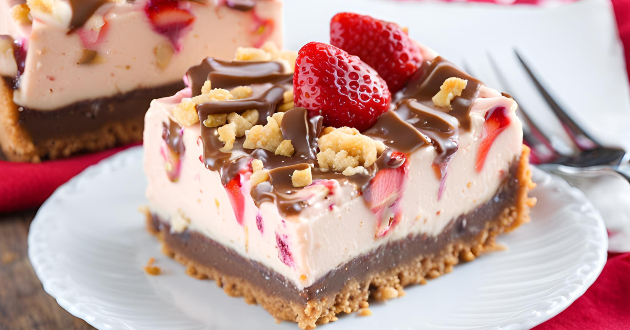 Snickers Strawberry Cheesecake Recipe – Easy & Delicious